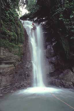 Costa Rica Waterfall Climbing